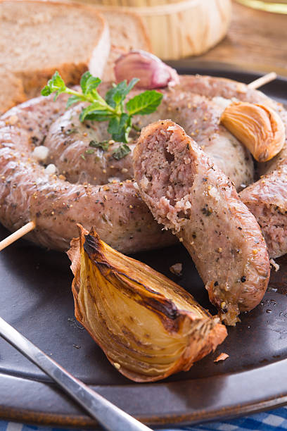 istock home-baked sausage 176395866