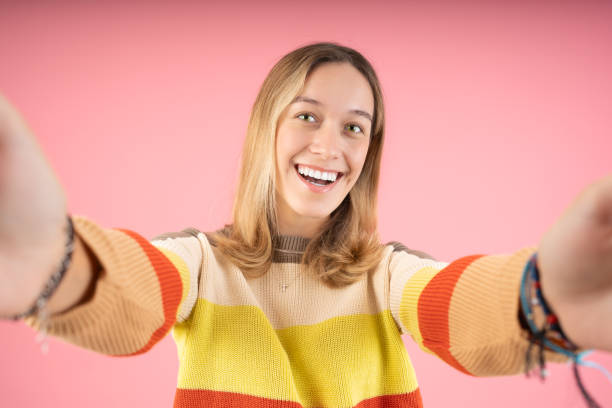 istock Young woman taking a selfie 1763985211