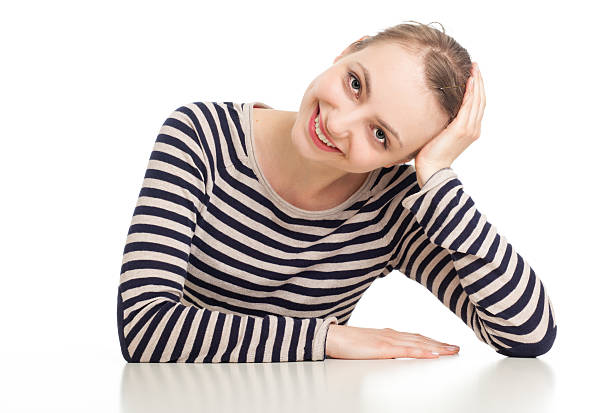 istock Charming young blonde woman 176400053