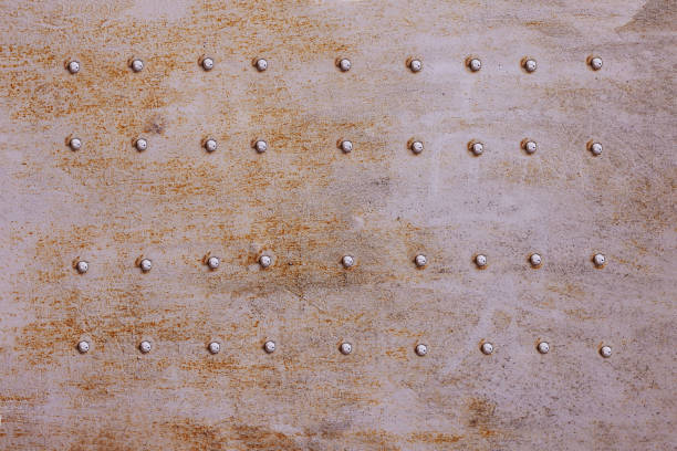 Free Stock Photo of Old Metal Wall With Rivets | Download Free Images ...