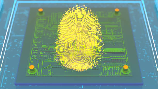 istock Person identity concept with fingerprint 1764029103