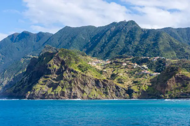 Photo of Coastal village of Porto da Cruz in the northeastern corner of Madeira
