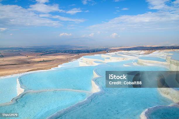 Pamukkale Travertine Pools Stock Photo - Download Image Now - Pamukkale, Türkiye - Country, Swimming Pool