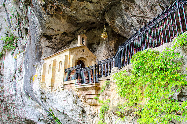 istock Holy cave of Covadonga 176414574