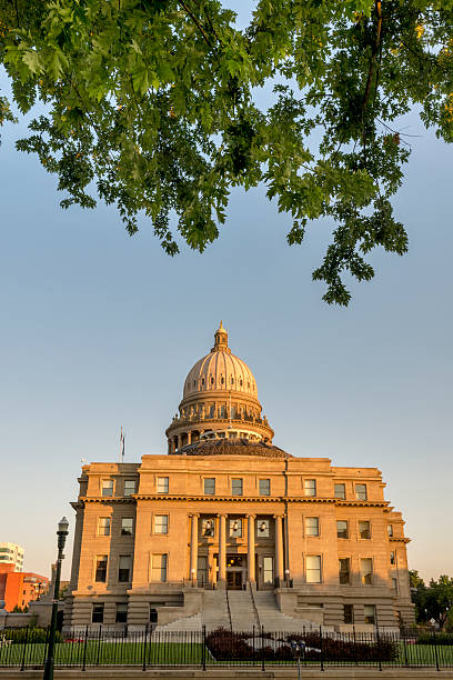 istock Morning Sunrise on the Idaho capital 176415066