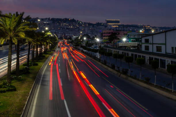 istock Highway in Algiers, Alger, Algeria by night 1764171802