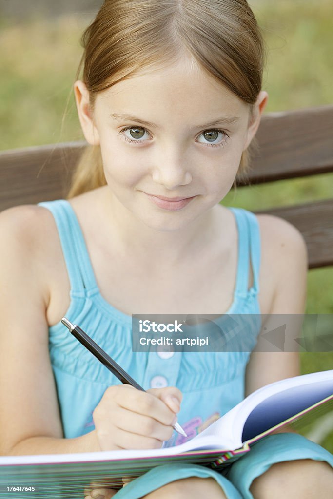 Scolara - Foto stock royalty-free di 10-11 anni