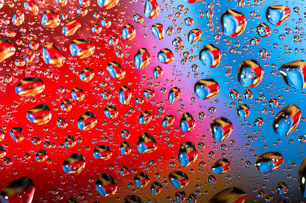 istock Water drops on the glass 176417673