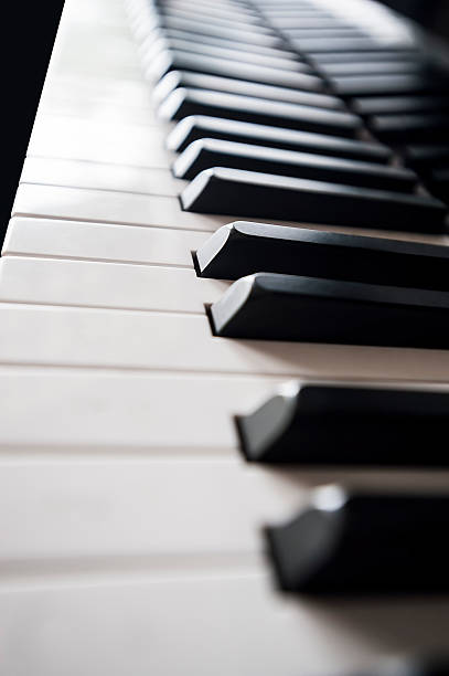 istock Grand Piano keyboard close-up 176417678