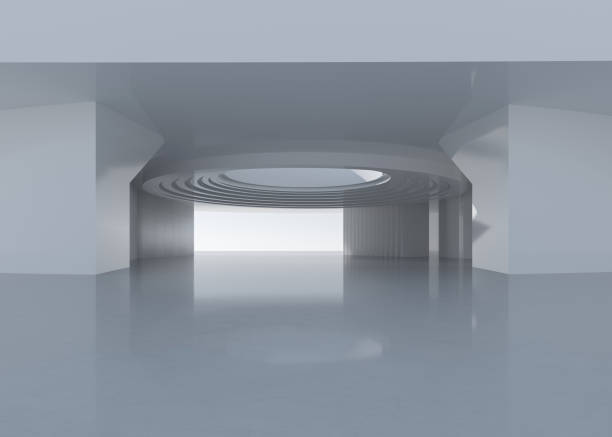 istock Concrete outdoor square building 1764187911