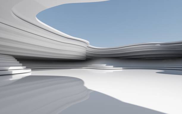 istock 3D outdoor Plaza Building 1764194236