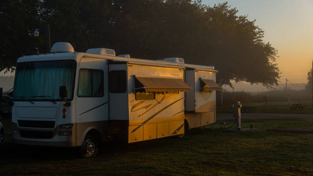 istock Early sunrise the campground 1764221331