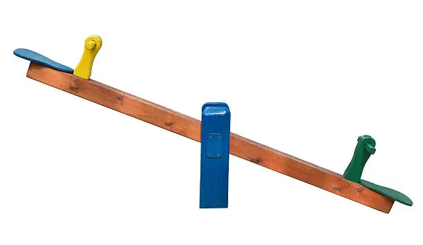 Photo of Wooden Seesaw