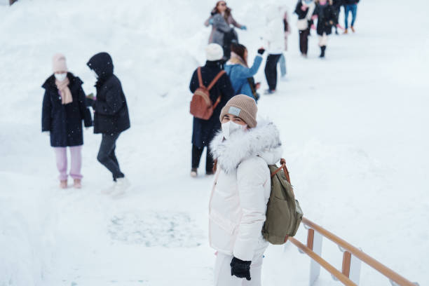istock Woman tourist Visiting in Asahikawa, 1764230902