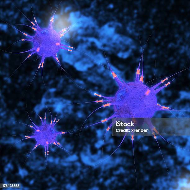 Ilustración 3d Prestado De Neuronas Foto de stock y más banco de imágenes de Adulto - Adulto, Anatomía, Antibiótico