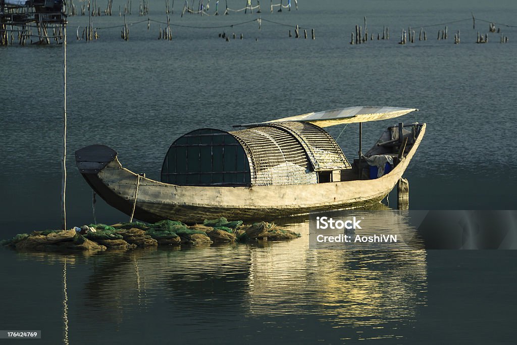 Barco no lago - Royalty-free Acidente - Conceito Foto de stock