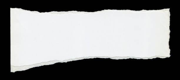 istock Cut or torn paper background textured isolated 1764263974