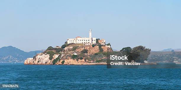Insel Alcatraz Gefängnis Island In San Francisco Bay Stockfoto und mehr Bilder von Architektur