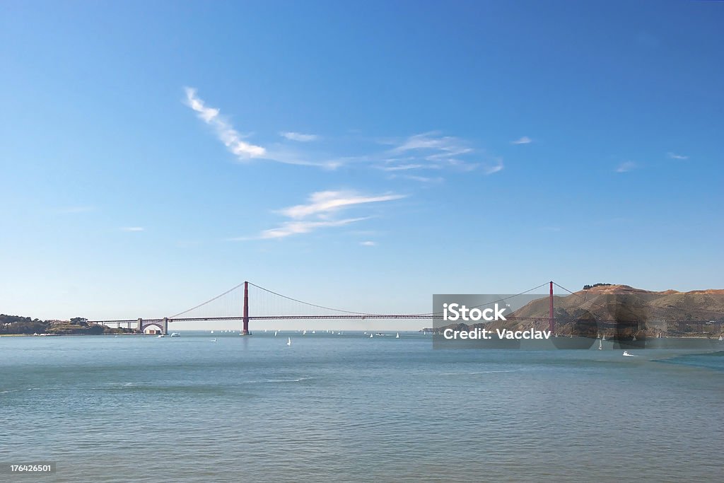 El puente Golden Gate en San Francisco - Foto de stock de Aire libre libre de derechos