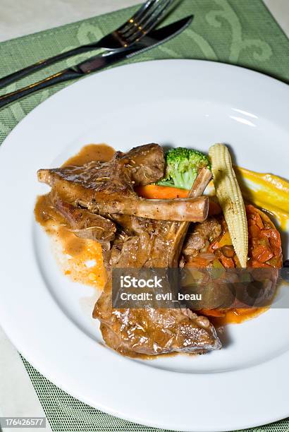 Lamb Chopsteak Stockfoto und mehr Bilder von Bratengericht - Bratengericht, Braun, Cholesterin
