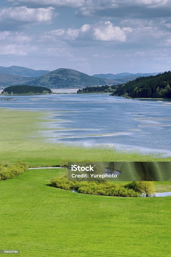 Cerknisko jezero - Lizenzfrei Alpen Stock-Foto