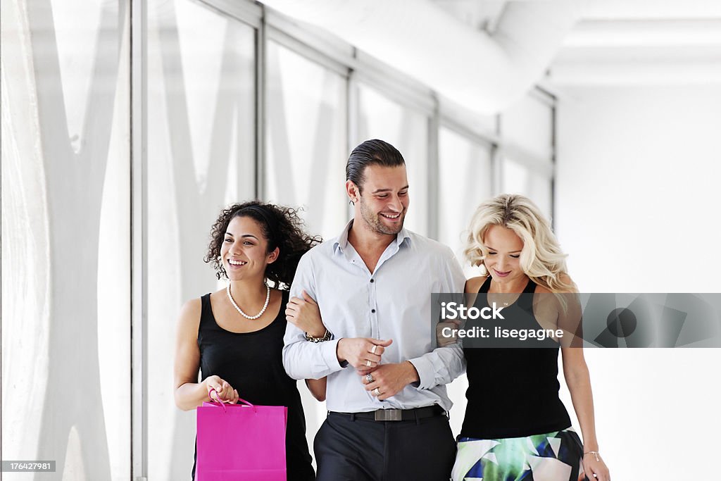 Amigos de Compras - Royalty-free 20-29 Anos Foto de stock