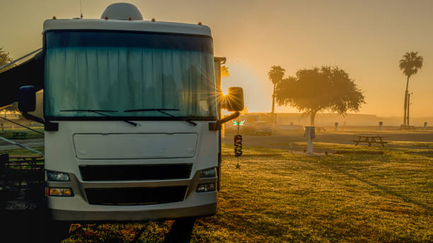 istock Early sunrise the campground 1764287704