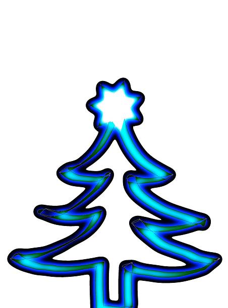 weihnachtsbaum - weihnachtlicher stock illustrations