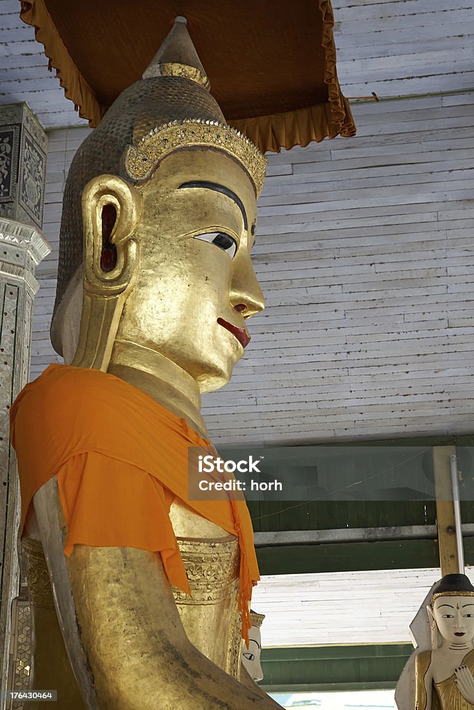Buda Estátua. Myanmar. Twente. - Royalty-free Arquitetura Foto de stock