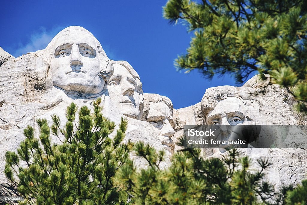 Monte Rushmore Dakota del Sud - Foto stock royalty-free di Abramo Lincoln