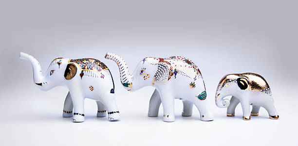 istock Beautiful elephant ceramic, product from Thailand. 176431210