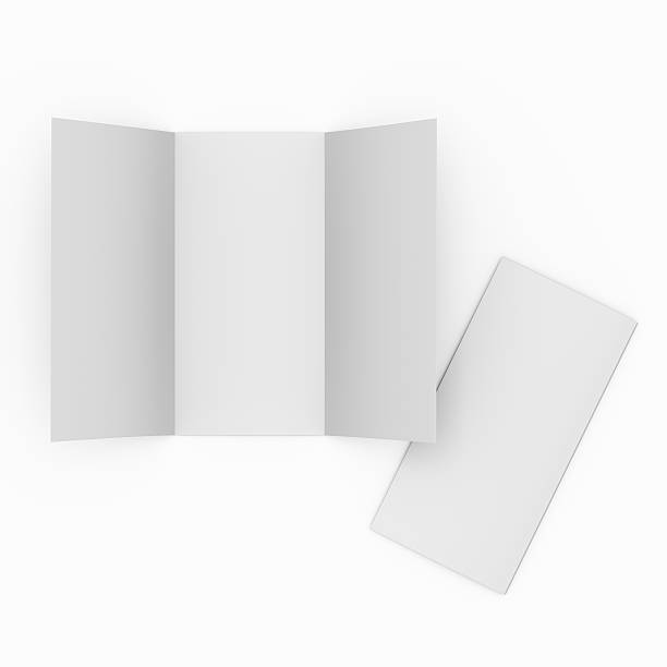 istock blank leaflet or flier in DL 176434539