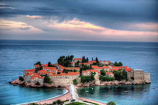istock Sveti Stefan in montenegro 176441630
