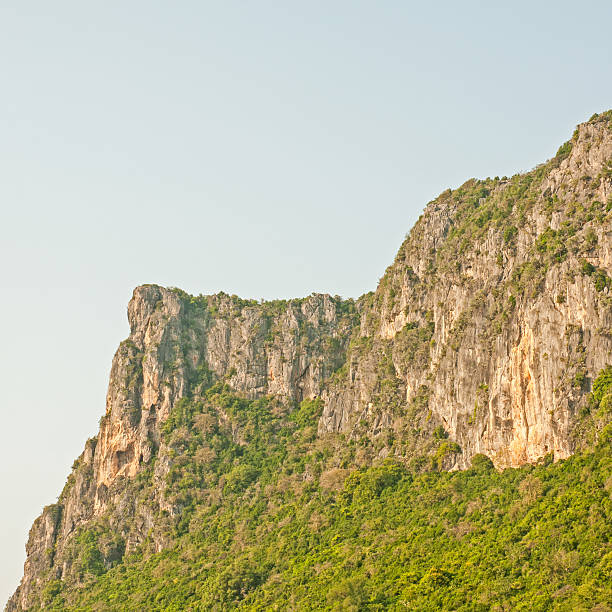 high mountain view near the village, Prachuap Khiri Khan, Thailand
