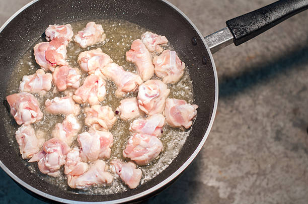 istock Hot cooking oil chicken 176445296
