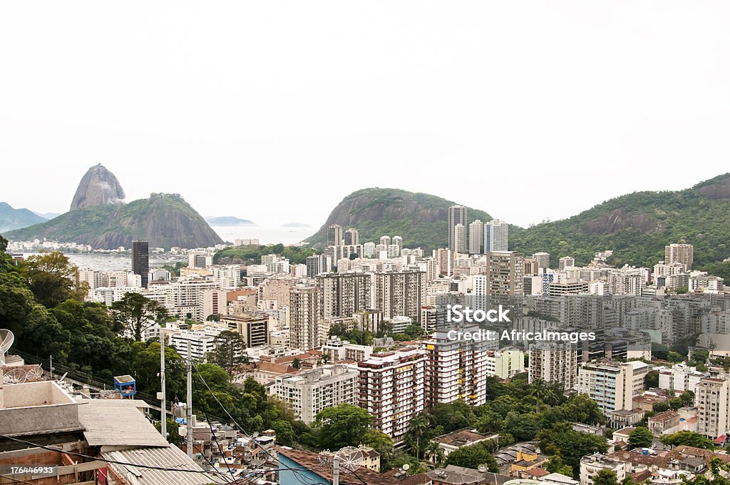 Vista de ângulo elevado de Rio de Janeiro, Brasil - Royalty-free América Latina Foto de stock