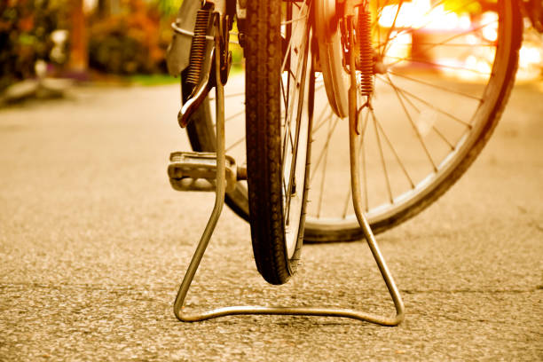 istock Bike flat tires 1764472841