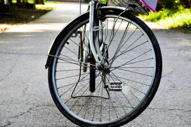 istock Bike flat tires 1764473756