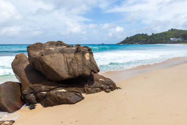 istock Anse Intendance Beach. Summer landscape, Mahe island, Seychelles 1764478425