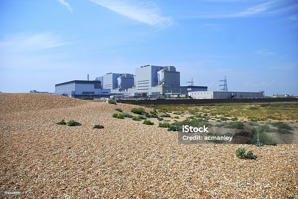 Dungeness centrale nucleare. - Foto stock royalty-free di Centrale nucleare