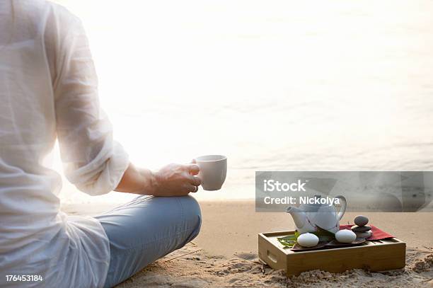 Woman Meditating Stock Photo - Download Image Now - Chakra, Vitality, Adult