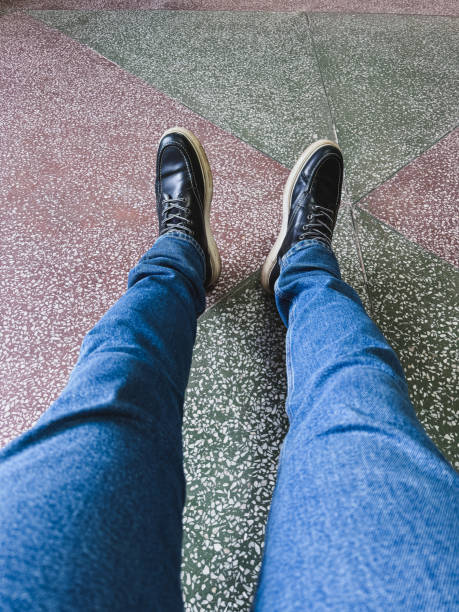 istock A pair of blue shoes 1764558530