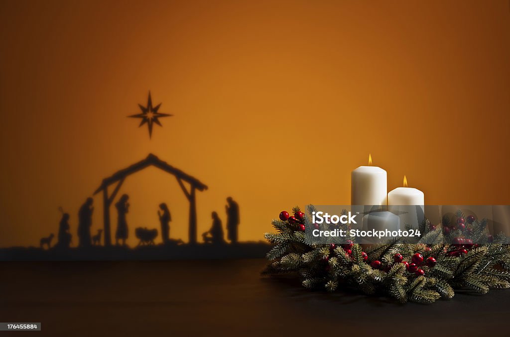 Geburt Jesu - Lizenzfrei Dekoration Stock-Foto