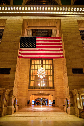 New York City, USA - June 25, 2016: The New york Stock Exchange on the Wall street in New York, NY. It is the largest stock exchange in the world by market capitalization.