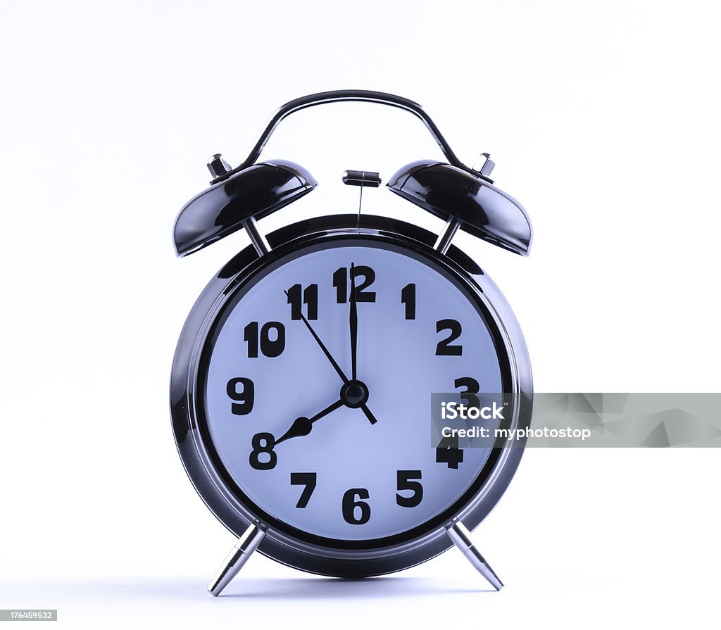 Despertador com oito horas - Royalty-free Acordar Foto de stock