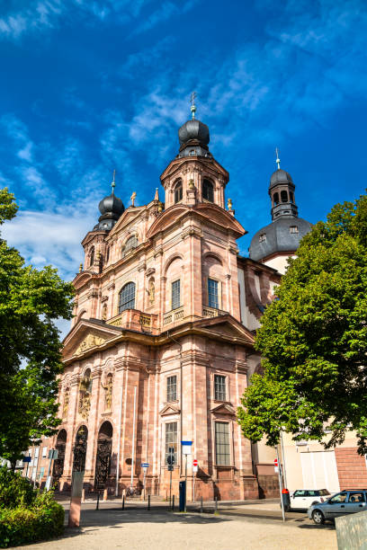 istock Jesuit Church in Mannheim, Germany 1764646965