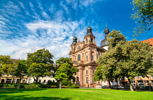 Jesuit Church in Mannheim in Baden-Wuerttemberg, Germany