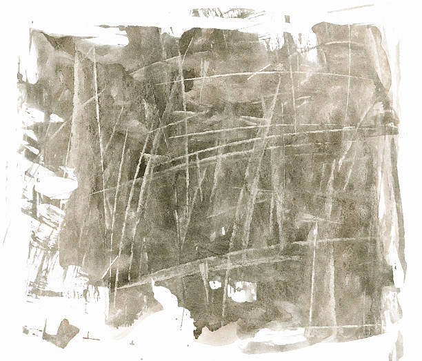 istock Abstract brown grunge watercolor background 176464841