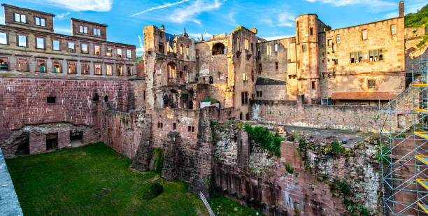 istock Ruins of Heidelberg Castle in Germany 1764650698