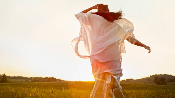 istock Woman running in meadow 1764661519